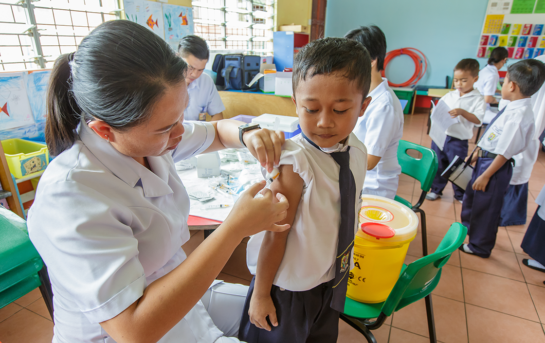 Access to cooling is vital for some vaccination programs